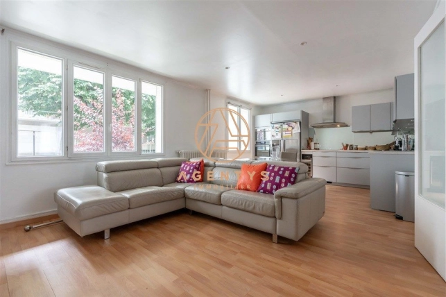 Appartement à vendre 3 pièces de 63,34 m² à Nogent-sur-Marne