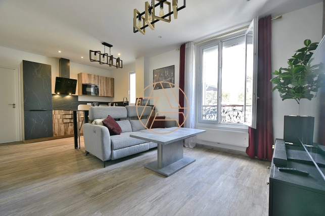 Appartement à vendre 3 pièces de 55,61 m² à Saint-Maur-des-Fossés