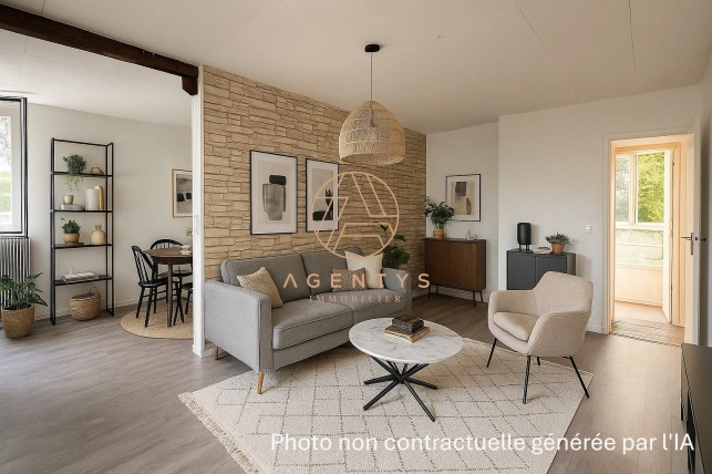 Appartement à vendre 4 pièces de 67,06 m² à Le Plessis-Trévise