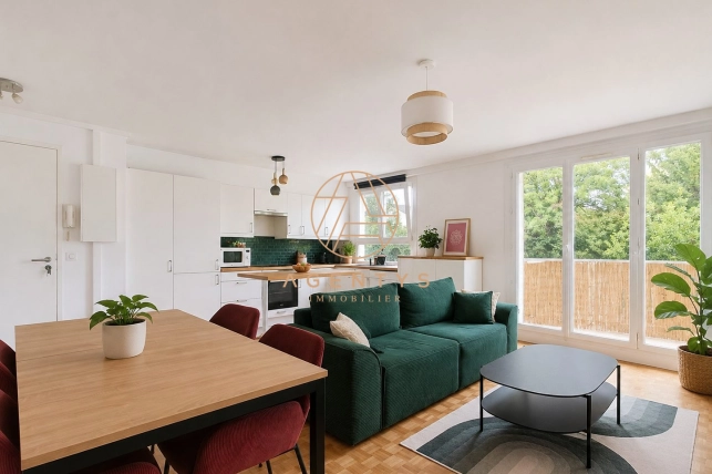 Appartement à vendre 2 pièces de 54 m² à Saint-Maur-des-Fossés