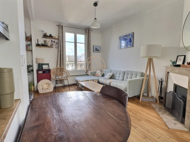 Appartement à vendre 3 pièces de 53,6 m² à Paris