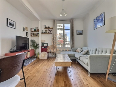 Appartement à vendre 3 pièces de 53,6 m² à Paris