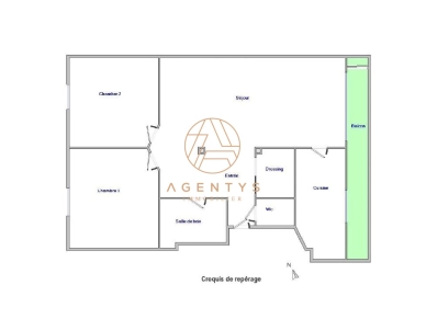 Appartement à vendre 3 pièces de 65,12 m² à Saint-Maur-des-Fossés