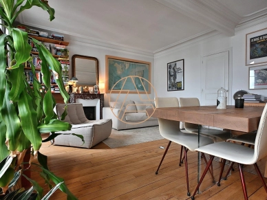 Appartement à vendre 3 pièces de 53 m² à Paris