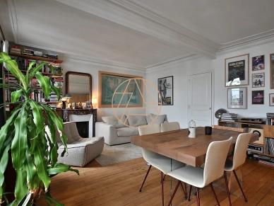 Appartement à vendre 3 pièces de 53 m² à Paris