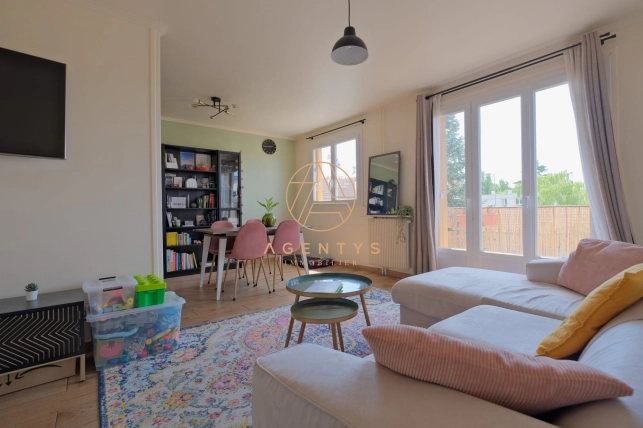 Appartement à vendre 4 pièces de 65,34 m² à Créteil
