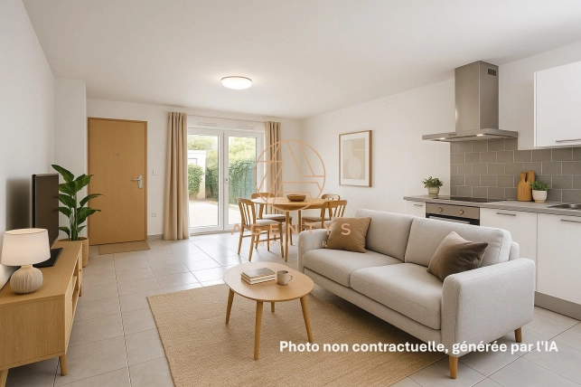 Appartement à vendre 3 pièces de 50 m² à Le Plessis-Trévise