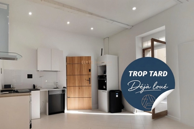 Appartement loué 1 pièces de 28,75 m² à Saint-Chamas