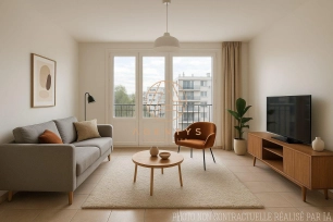 Appartement à vendre 3 pièces de 64 m² à Le Plessis-Trévise