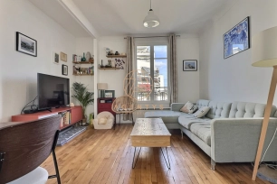 Appartement à vendre 3 pièces de 53,6 m² à Paris
