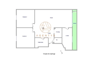 Appartement à vendre 3 pièces de 65,12 m² à Saint-Maur-des-Fossés