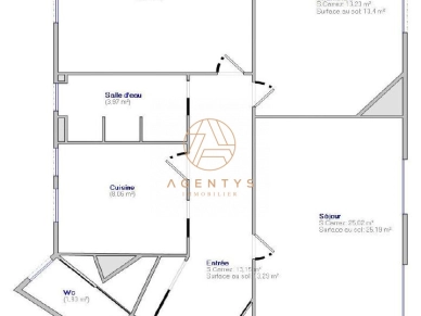 Appartement à vendre 4 pièces de 75,08 m² à Saint-Maur-des-Fossés