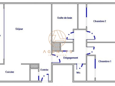 Appartement à vendre 3 pièces de 65 m² à Saint-Maur-des-Fossés